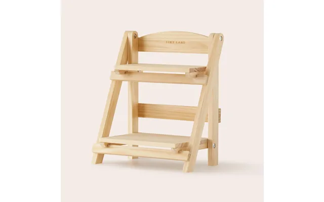 Tiny Land Play Kitchen Accessories Play Kitchen Food Storage Versatile Wooden Rack For Play Food
