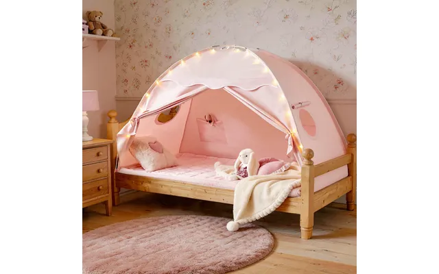 Tiny Land Versatile Kids Bed Tent & Play Tent - Pink