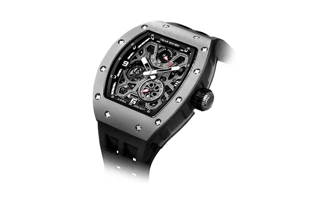 Tsar Bomba Série Elemental - Montre Automatique Pour Homme De La, Lunette Et Boîtier Entièrement En Céramique, Montre Mé