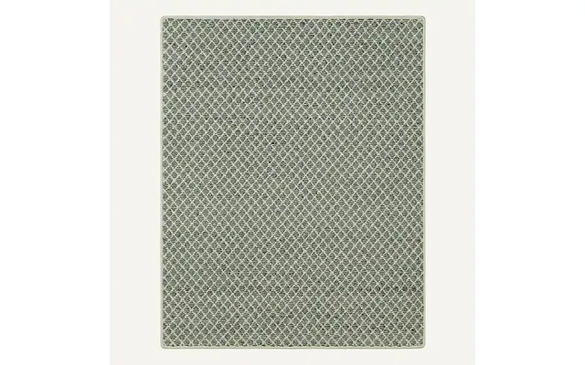 Clare Modern Speckled Wool Rug - Black Argyle Ce-04 6'x9'