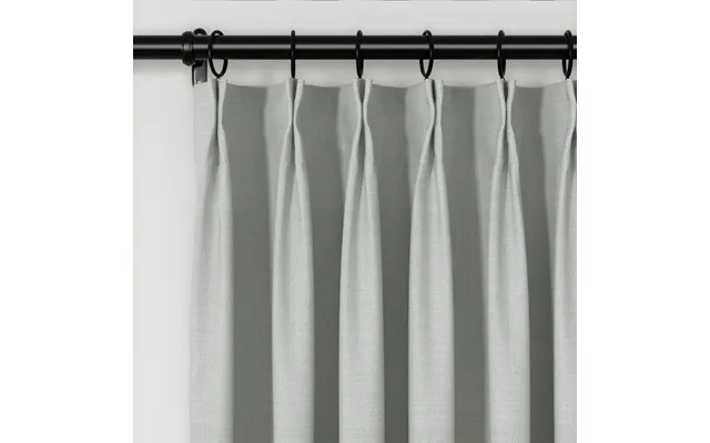 Lydia Cross Jacquard Curtain Pleated - Serie D