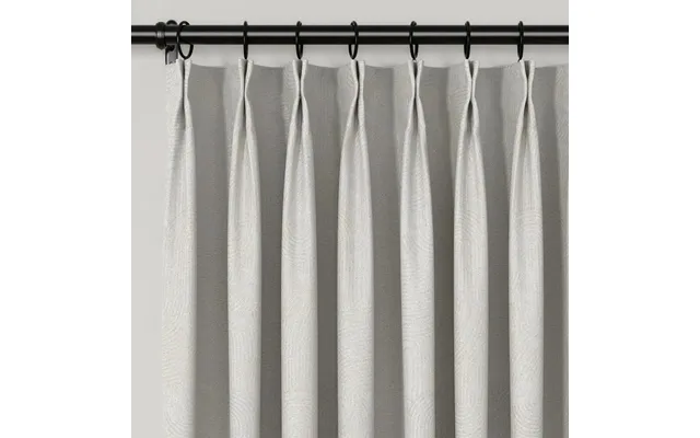 Lydia Rib Jacquard Curtain Pleated - Serie A