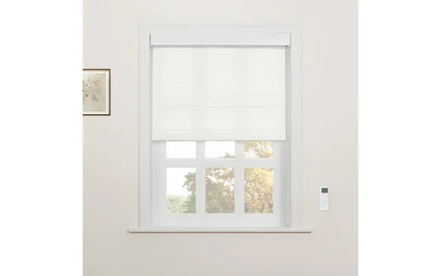 Motorized Shangri-la Light Filtering Sheer Shade - White Xg-005-mt