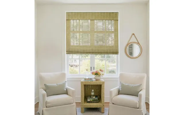 Rae Natural Ramie Bamboo Woven Shades - Series P