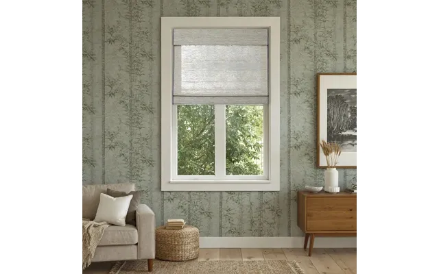 Rae Natural Ramie Flax Woven Wood Shades - Series C