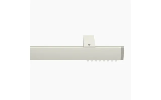 Tanner Single Curtain Track - Satin Almond