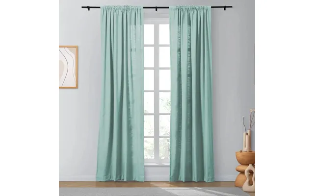 Twopages Isabella Heavyweight Cotton Drapery Soft Top - Aqua Haze 7084-28