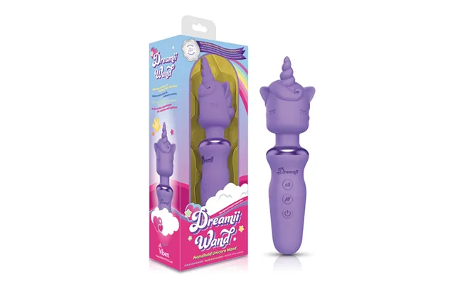Dreamii Powerful Unicorn Wand Vibrator Quite Vibrator Fantasy Silicone Clitoris Massager For Women