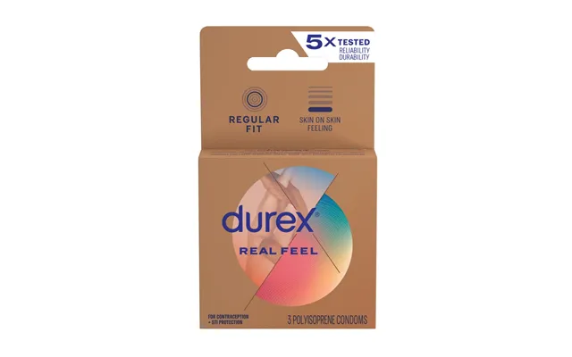 Durex Avanti Real Feel Non Latex Condoms 3 Pack For Couples