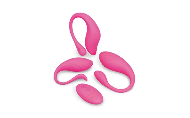 Together Menage A Trois Remote Control Orgy Egg Vibrator Set Silicone Clitoral Massager