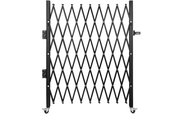 Single Folding Security Gate - 74 W X 51.57 H Folding Door Gate