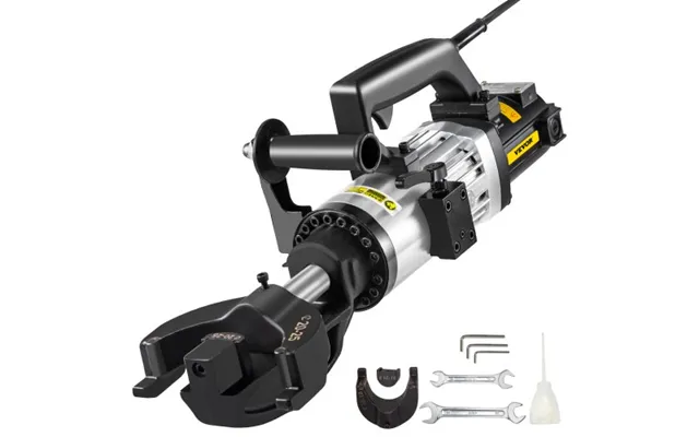 Vevor 1.5 Kw Electric Rebar Bender - 1'' 25 Mm Hydraulic Electric Hand Held Rebar Bender