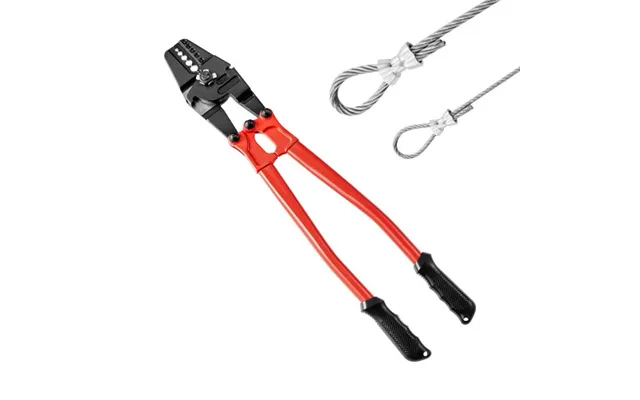 Vevor 24 Hand Swager Cable Wire Rope Cutter Swage 1 16 3 32 1 8 5 32 3 16 Aluminum Sleeves Copper