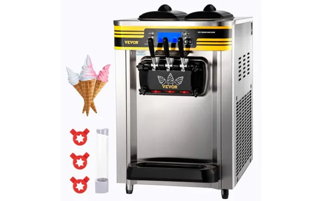 Vevor Commercial Ice Cream Maker - 22-30l H Yield