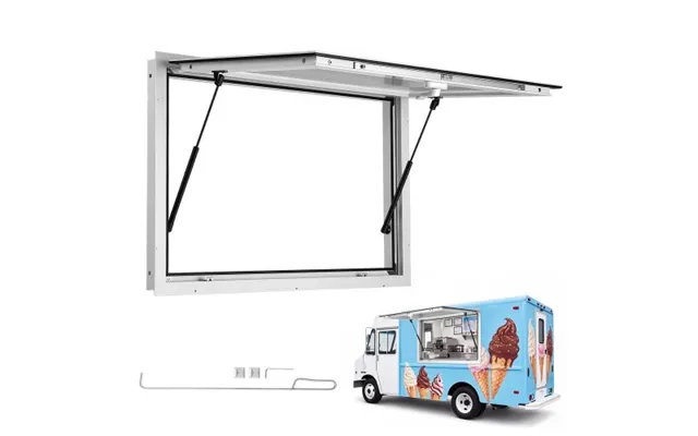 Vevor Concession Window 36x24 In Aluminum Alloy Frame Service Window - For Food Truck