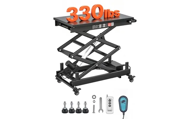 Vevor Electric Lift Table - 330 Lbs Capacity Double Scissor Lifting Table