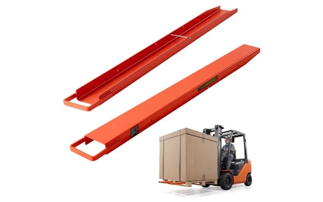 Vevor Forklift Extensions 60 X 4.5 In - Upgrade Retaining Loop & Bottom Lock