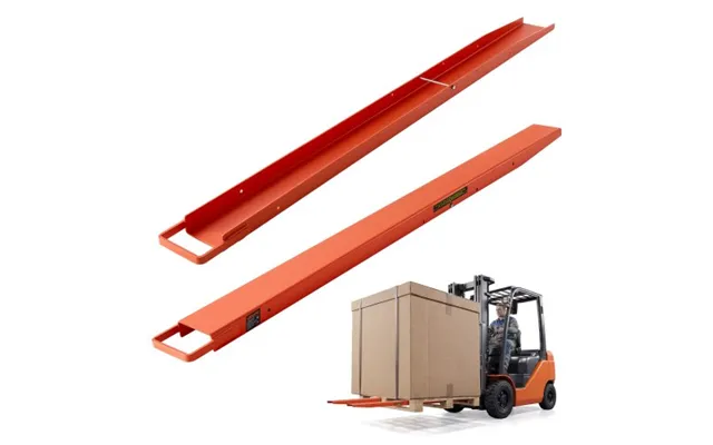 Vevor Forklift Extensions 72 X 4.5 In - Upgrade Retaining Loop & Bottom Lock
