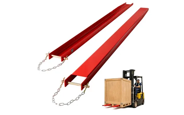 Vevor Forklift Extensions 96 X 4.5 In - 5500 Lbs Load Capacity & Bottom Lock