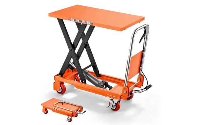 Vevor Hydraulic Lift Table Cart - 1100 Lbs Capacity 35.4 In Lifting Height