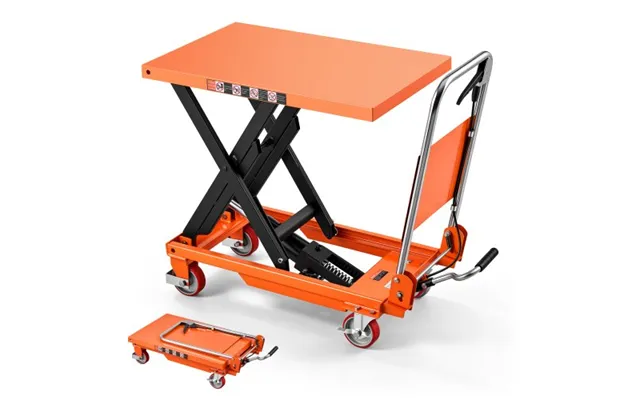 Vevor Hydraulic Lift Table Cart - 770 Lbs Capacity 28.5 In Lifting Height