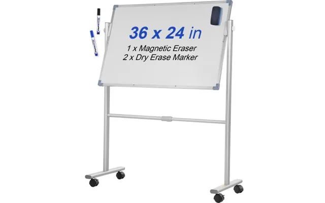 Vevor Mobile Magnetic Whiteboard - 36 X 24 Inch