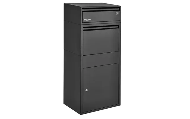 Vevor Package Delivery Box For Outside 47.24 In Large Metal Parcel Drop Box - For Porch