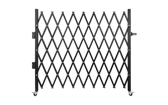 Vevor Single Folding Security Gate - 7 Ft H X 7 Ft W Folding Door Gate