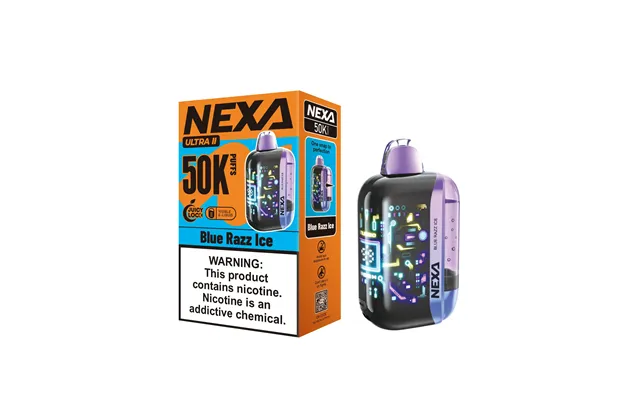 1-3 Stück Nexa Ultra Ii 50k Einweg-e-zigarette 50.000 Züge 20 Ml - 5 % Nikotinsalz