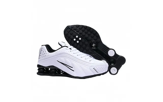 1 Logo Correct 1 Hot-seller Shox R4 Collaboration Dämpfung Höhenvergrößerung Rutschfest Unisex Große Größe Training