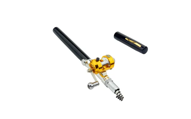 1-meter Mini Portable Pen Fishing Rod A