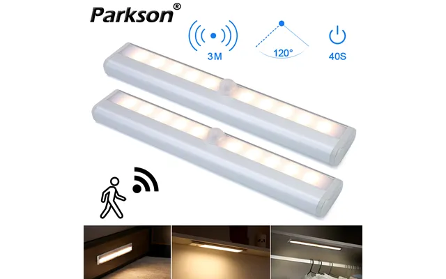 10 Leds Pir Motion Sensor Wireless Led Night Lights Led Under Cabinet Light For Staircase Closet Aisle Decorative Night 