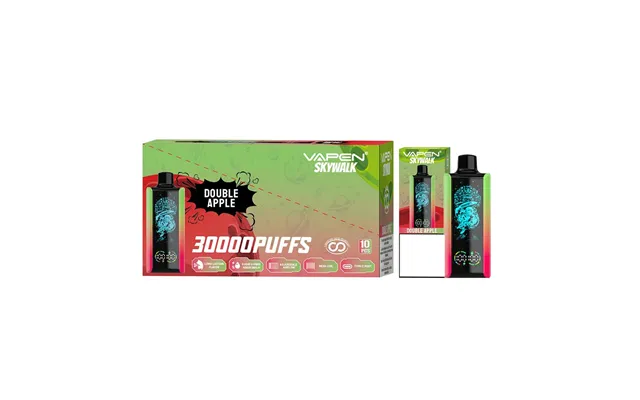 10 Stücke Vapen Skywalk 30000 30k Puffs Fruchtiger Geschmack Einwegartikel Vape Elektronische Zigaretten Gerät Digitalan