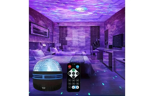 100% Authentic Product Led Starry Sky Northern Light Projector A Variety Of Styles Projection Lamp With Remote Control A