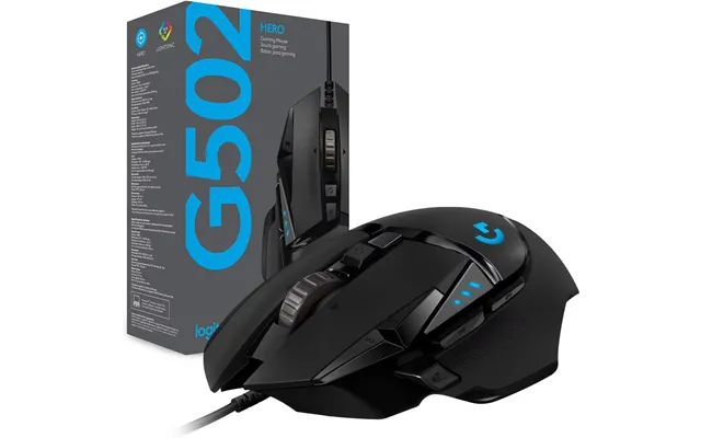 100% Original New Logitech G502 Hero Wired Mouse Pink Gaming Mouse 25600dpi Esports Mouse Rgb Nebula Series