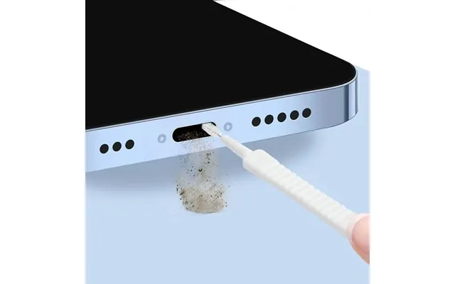 10pcs Multifunctional Mobile Phone Charging Port Cleaning Brush 65mm Dust Shower Hole Cleaning Mini Brush Bendable Mini 