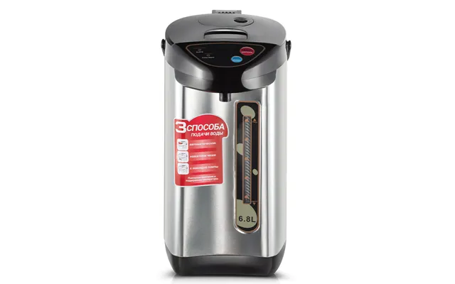 110v Electric Water Kettle 6.8l Large Capacity Stainless Steel - Keep Warm Function For Home & Office