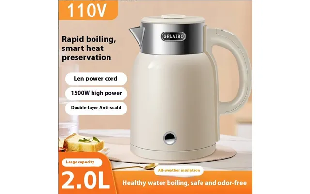 110v Stainless Steel Electric Kettle Fast Boiling & Auto Shut-off 1