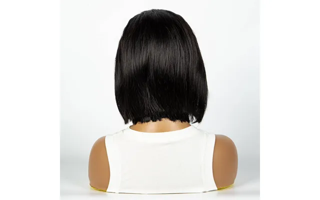 13x4 Lace Front Perücke 12 Zoll Kurze Bob Perücke Echthaar Glatt 150 Dichte Lace Frontal Perücke Glattes Haar Bob Perück