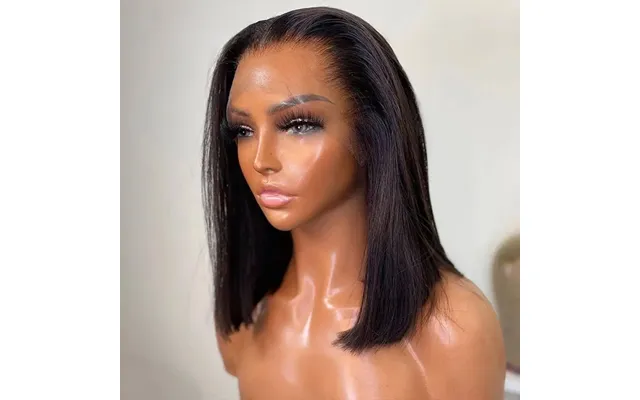 13x4 Lace Front Wig Pre Plucked Human Hair Wigs For Women Short Straight Bob Remy Brazilian Sale