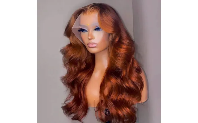13x4 Reddish Brown Body Wave Lace Frontal Human Hair Wig Lace Frontal Wig Human Hair Wig Pre Plucked Brazilian Hair