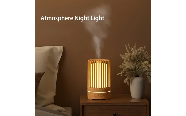 150ml Usb Ultrasonic Essential Oil Diffuser - 7-color Led Night Light & Quiet Operation