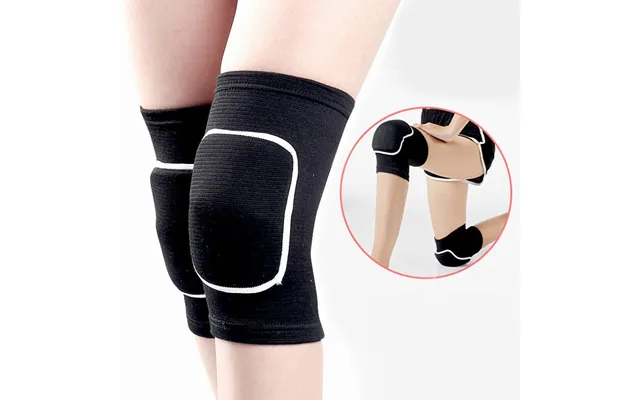 1pair Dancing Knee Pads For Volleyball Yoga Women Kids Men Patella Brace Support Eva Kneepad Fitness Protector Work Gear