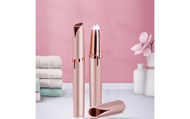 1pc Electric Eyebrow Trimmer Eyebrow Razor Portable Eyebrow Epilator Facial Hair Remover Steel Painless Mini Shaper Beau