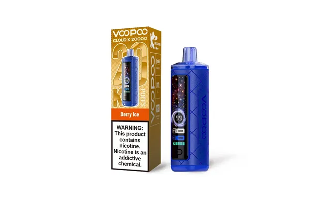 2 Stück Voopoo Cloud X 20k Einweg-e-zigarette - 25 Ml