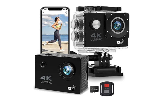 2.0 Action Camera Ultra Hd 4k 30fps Wifi Underwater Waterproof Helmet Bicycle Video Recording Cameras Outdoor Sport Cam