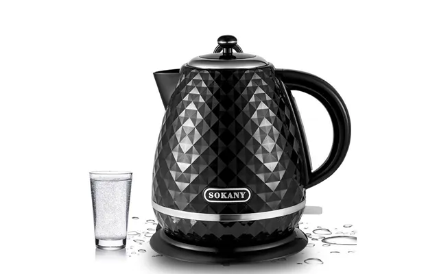2000w Fast Boiling Electric Kettle 1.7l Eu Plug Bpa-free - 360 Base Ce Certified