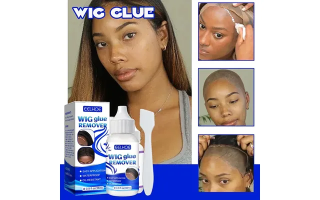 2023 New Arrive Lace Wig Glue Waterproof Hair Extension Seamless Gel Hair Adhesive Safety 38ml Invisible Remover For Lac