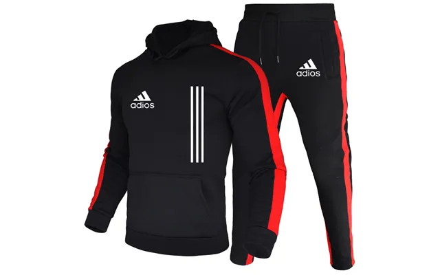 2023neues Herbst- Und Winter-set Aus Fleece Mit Kapuze Und Bedrucktem Pullover Für Herren - Lässiges Sport-set Für Herre