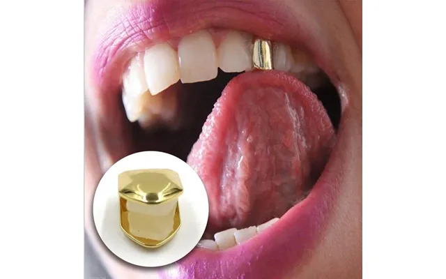 2024 Delysia King 4 Colors Custom Fit Gold Plated Hiphop Single Tooth Grillz Cap Top Bottom Dental Grill Teeth Caps